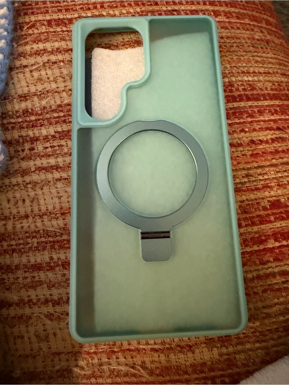 New Samsung Galaxy S25 Ultra Case with 360°Rotatable Magnetic Ring Stand